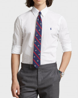 POLO RALPH LAUREN Custom Fit Stretch Poplin Shirt - 710867364002 - WHITE