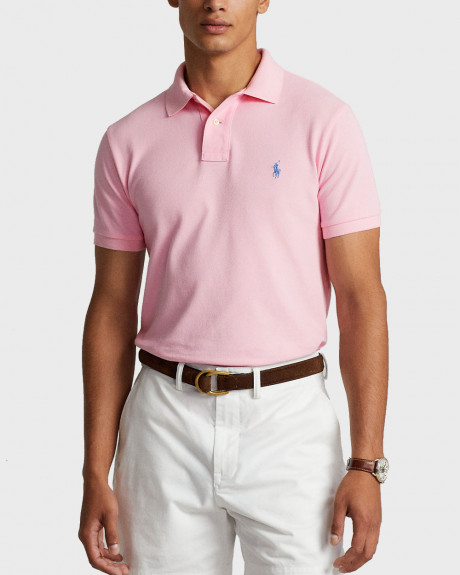 POLO RALPH LAUREN Custom Slim Fit Mesh Polo Shirt - 710782592033