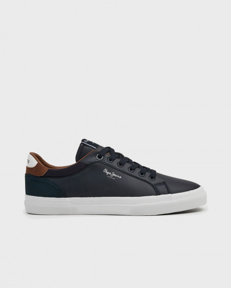 PEPE JEANS ANΔΡΙΚΑ SNEAKERS KENTON COURT COMBINED SNEAKERS - PMS30839 