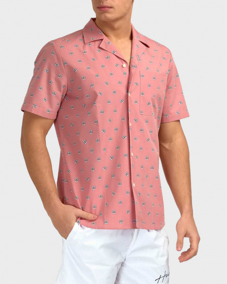 HUGO ΜΕΝ'S SHORTSLEEVE COTTON SHIRT - 50496299 