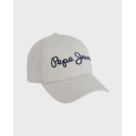 Pepe Jeans Wally ανδρικό καπέλο με κεντητό λογότυπο - PM040522 - ΑΣΠΡΟ