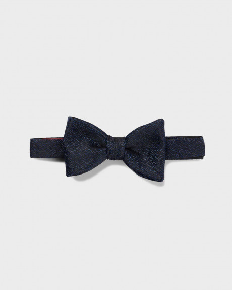 HUGO MEN'S BOW TIE WITH MICRO PATTERN - 50499018