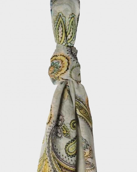 GUESS ΓΥΝΑΙΚΕΙΑ ΠΑΣΜΙΝΑ ΜΕ ALLOVER PRINT - ΑW9110POL03