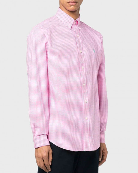 POLO RALPH LAUREN MEN'S SHIRT WITH CHECKERDED PATTERN - 710865770019
