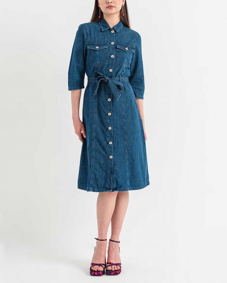 ONLY ΓΥΝΑΙΚΕΙΟ ΦΟΡΕΜΑ DENIM - 15271707