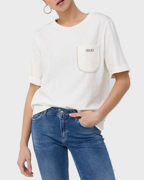 LIU-JO ΓΥΝΑΙΚΕΙΑ ΜΠΛΟΥΖΑ - ΤA3190 J5003