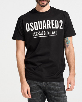 DSQUARED2 CERESIO 9 COOL ΑΝΔΡΙΚΟ T-SHIRT - S71GD1058S23009 - ΜΑΥΡΟ