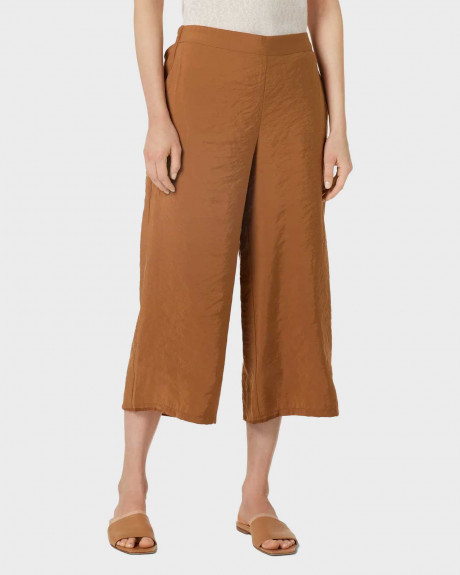 VERO MODA ΓΥΝΑΙΚΕΙΟ ΥΦΑΣΜΑΤΙΝΟ CROPPED ΠΑΝΤΕΛΟΝΙ - 10290443