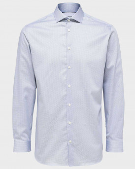SELECTED ΑΝΔΡΙΚΟ REGULAR FIT ΠΟΥΚΑΜΙΣΟ - 16088377 - ΓΑΛΑΖΙΟ
