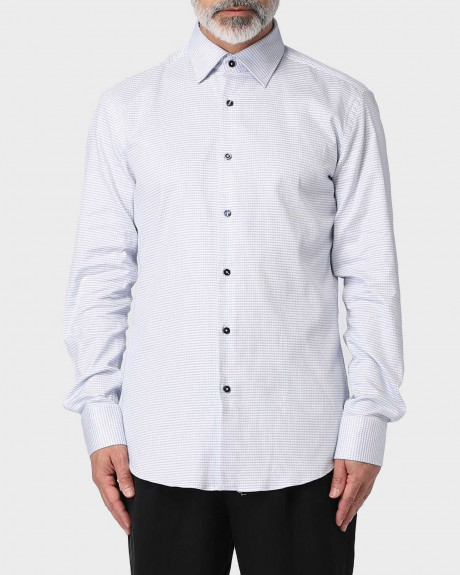 BOSS ΑΝΔΡΙΚΟ ΠΟΥΚΑΜΙΣΟ ΣΕ ΣΤΕΝΗ ΓΡΑΜΜΗ H-HANK - 50490032 