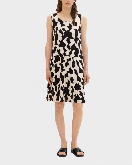 TOM TAILOR ΓΥΝΑΙΚΕΙΟ ΦΟΡΕΜΑ ΣΕ ΧΑΛΑΡΗ ΓΡΑΜΜΗ - 1036803