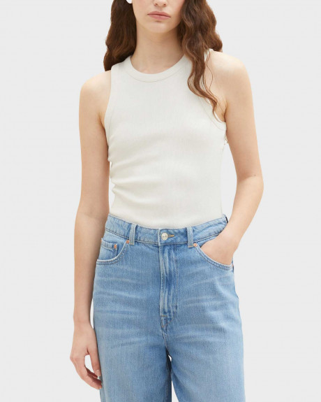 TOM TAILOR ΓΥΝΑΙΚΕΙΑ ΜΠΛΟΥΖΑ ΣΕ ΣΤΕΝΗ ΓΡΑΜΜΗ - 1036555