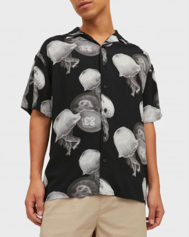 JACK & JONES MEN'S SHIRT - 12228020 - WHITE