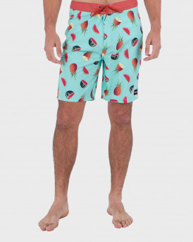 Hurley Men's Swimwear Floral Shorts Multicolour - ΜΒS0011540 - ΠΕΤΡΟΛ