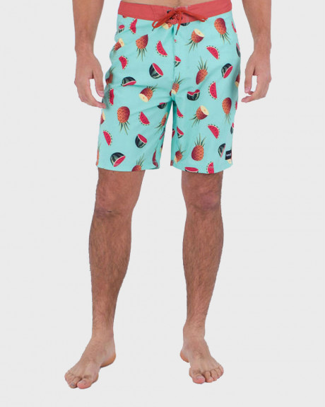 Hurley Men's Swimwear Floral Shorts Multicolour - ΜΒS0011540