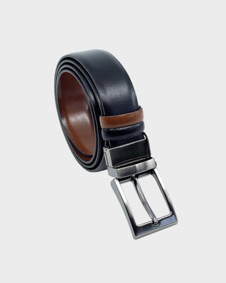 LEGEND MEN'S BELT LEATHER - L