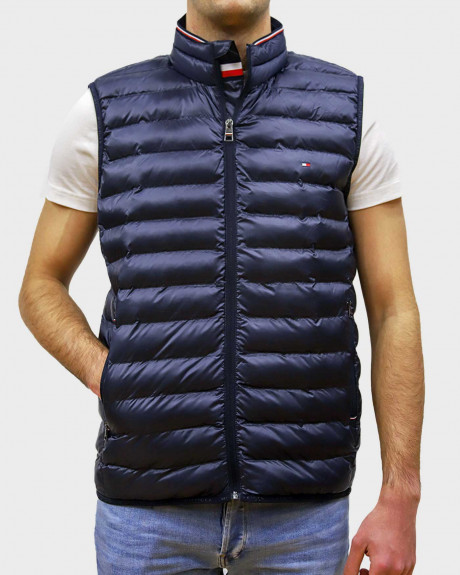 TOMMY HILFIGER ΑΝΔΡΙΚΟ ΜΠΟΥΦΑΝ ΓΙΛΕΚΟ ΚΑΝΟΝΙΚΗ ΓΡΑΜΜΗ - MW0MW18762