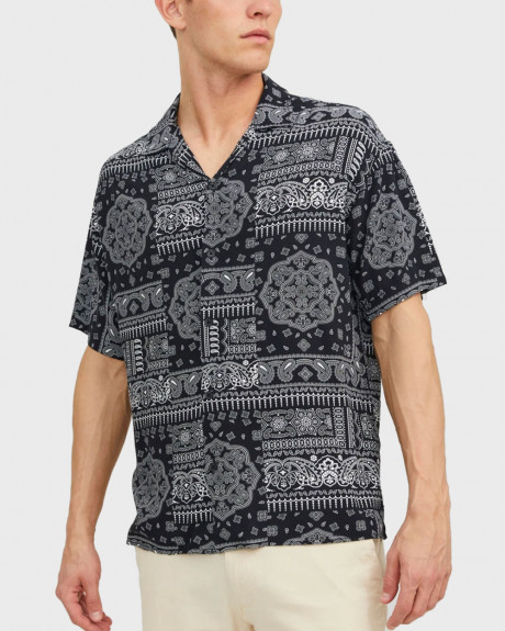 JACK & JONES ΜΕΝ'S SHORT SLEEVES SHIRT - 12237960