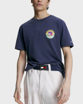 TOMMY HILFIGER ΑΝΔΡΙΚΗ ΜΠΛΟΥΖΑ - DM0DM16829 - ΜΠΛΕ