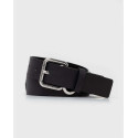 TOMMY HILFIGER WOMEN'S BELT 100% LEATHER - AW0AW15112 - BLACK