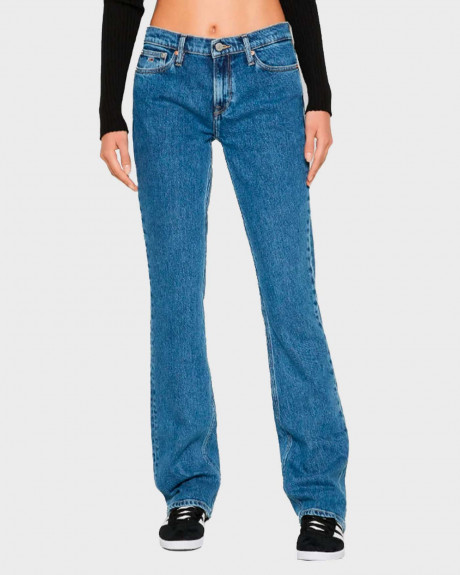 TOMMY HILFIGER ΓΥΝΑΙΚΕΙΟ JEAN ΠΑΝΤΕΛΟΝΙ ΚΑΝΟΝΙΚΗ ΓΡΑΜΜΗ - DW0DW16015