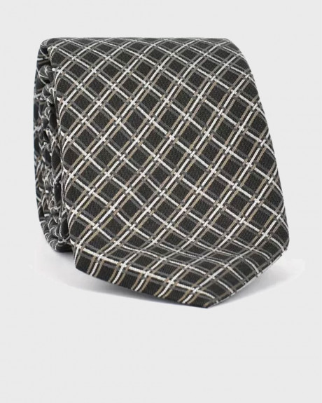 HUGO MEN'S TIE WITH MICRO PATTERN - 50499479