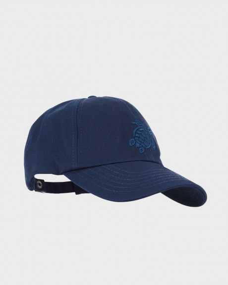 VILEBREQUIN ΑΝΔΡΙΚΟ ΚΑΠΕΛΟ JOCKEY ΜΕ ΚΕΝΤΗΜΕΝΗ ΧΕΛΩΝΑ 100% ΒΑΜΒΑΚΙ - CSNU2401