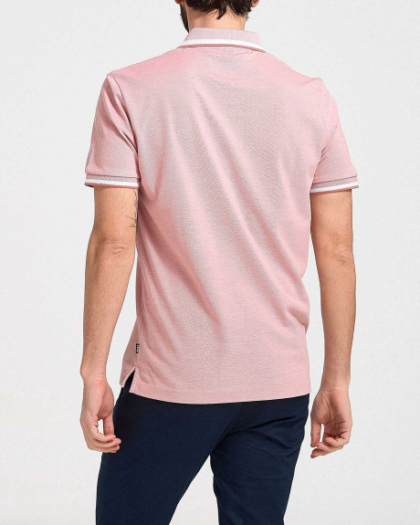 BOSS ΑΝΔΡΙΚΟ ΠΟΛΟ ΚΑΝΟΝΙΚΗ ΓΡΑΜΜΗ 100% ΒΑΜΒΑΚΙ PARLAY - 50486172 