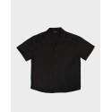 DIRTY LAUNDRY MEN'S SHIRT LOOSE FIT 100% LYOCELL - DLMS08S23 - BLACK