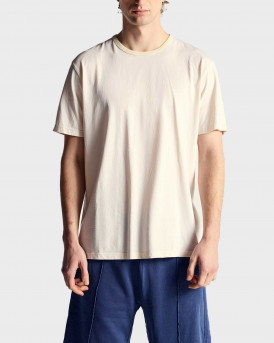 DIRTY LAUNDRY ΑΝΔΡΙΚΗΗ ΜΠΛΟΥΖΑ ΚΑΝΟΝΙΚΗ ΓΡΑΜΜΗ 100% ΒΑΜΒΑΚΙ - DLMT13S23 - ΕΚΡΟΥ