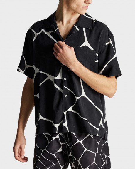 DIRTY LAUNDRY ΑΝΔΡΙΚΟ ΠΟΥΚΑΜΙΣΟ ΧΑΛΑΡΗ ΓΡΑΜΜΗ 100% ΒΙΣΚΟΖΗ - DLMS15S23