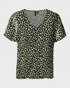 VERO MODA ΓΥΝΑΙΚΕΙΑ ΜΠΛΟΥΖΑ - 10286795 - ΠΡΑΣΙΝΟ