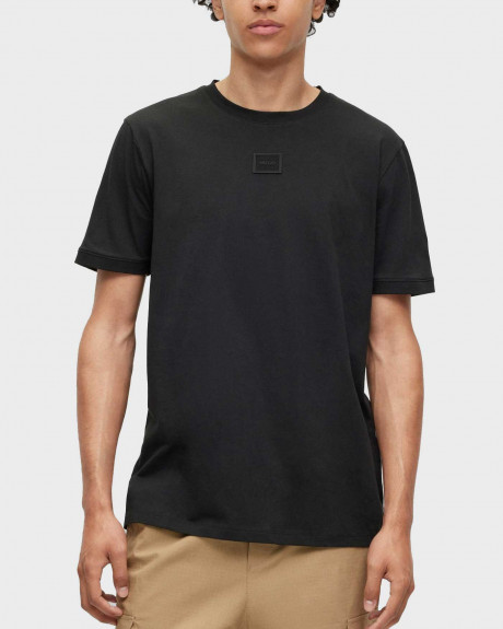 HUGO ΑΝΔΡΙΚΗ ΜΠΛΟΥΖΑ ΚΑΝΟΝΙΚΗ ΓΡΑΜΜΗ 100% ΒΑΜΒΑΚΙ DIRAGOLINO - 50495635 