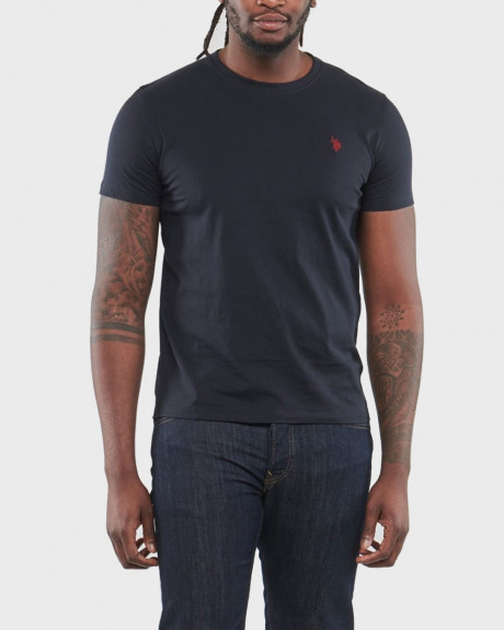 US POLO MEN'S T-SHIRT WITH SMALL LOGO - 65060 49351
