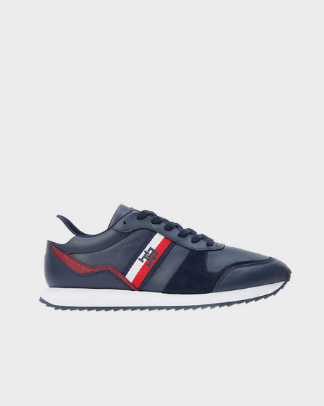 TOMMY HILFIGER ΑΝΔΡΙΚΑ SNEAKERS ΚΑΝΟΝΙΚΗ ΓΡΑΜΜΗ - FM0FM04714