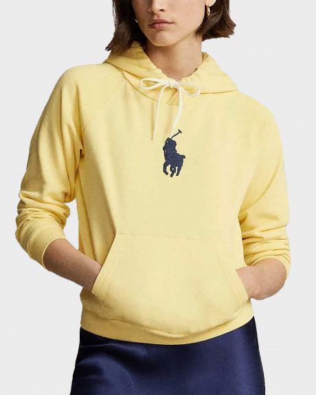 POLO RALPH LAUREN ΓΥΝΑΙΚΕΙΟ ΦΟΥΤΕΡ ΜΕ ΚΟΥΚΟΥΛΑ ΚΑΝΟΝΙΚΗ ΓΡΑΜΜΗ - 211910128002