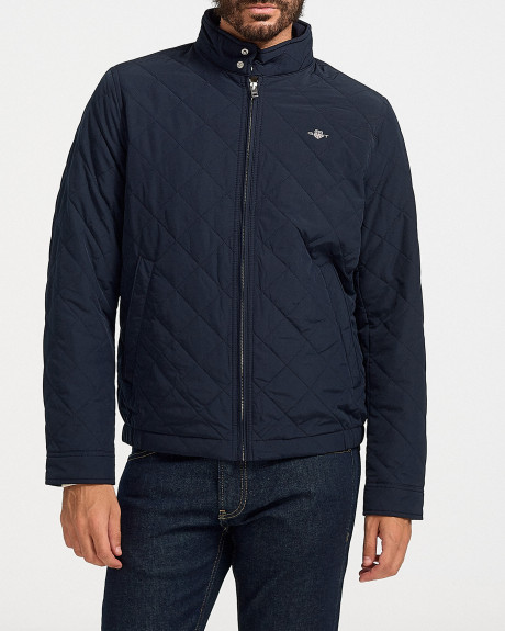 GANT ΑΝΔΡΙΚΟ ΜΠΟΥΦΑΝ ΚΑΝΟΝΙΚΗ ΓΡΑΜΜΗ 100& ΠΟΛΥΕΣΤΕΡΑΣ QUILTED WINDCHEATER - 7006340