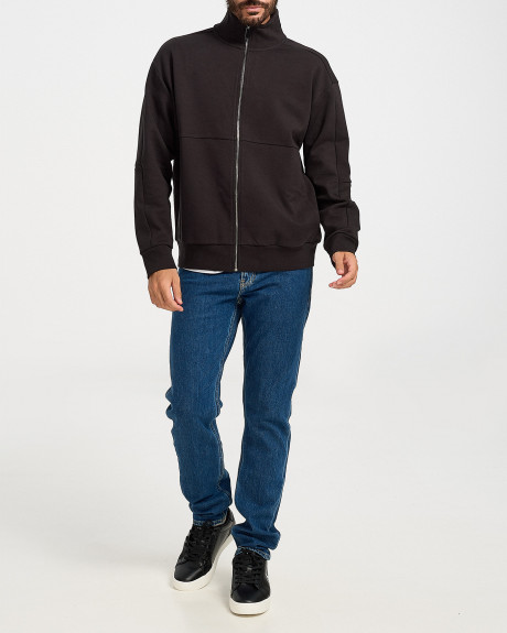 CALVIN KLEIN ΑΝΔΡΙΚΗ ΖΑΚΕΤΑ ΜΕ ΦΕΡΜΟΥΑΡ - K10K111519