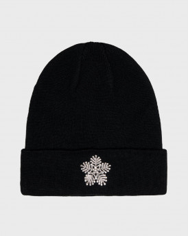 ONLY WOMEN'S KNITTED BEANIE- 15274471 - BLACK