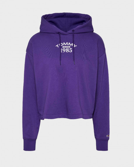 TOMMY HILFIGER ΓΥΝΑΙΚΕΙΟ ΦΟΥΤΕΡ ΧΑΛΑΡΗ ΓΡΑΜΜΗ ΜΕ ΛΟΓΟΤΥΠΟ - DW0DW16141