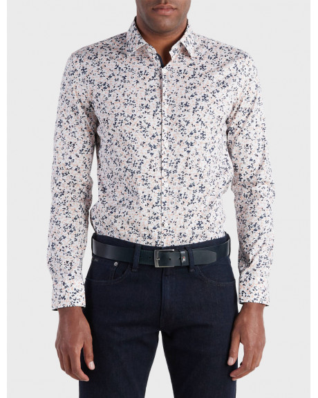 HUGO MEN'S SHIRT WITH PATTERN SLIM FIT - 50495085 