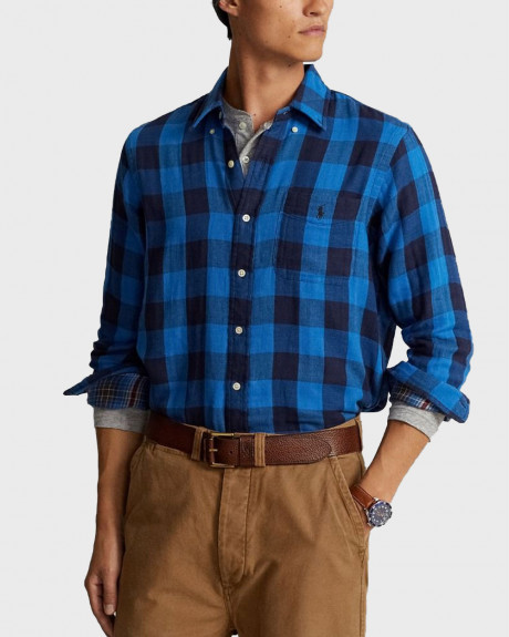 POLO RALPH LAUREN ΑΝΔΡΙΚΟ ΚΑΡΟ ΠΟΥΚΑΜΙΣΟ - 710922250002