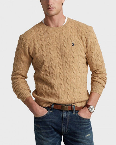 POLO RALPH LAUREN ΑΝΔΡΙΚΟ ΜΑΛΛΙΝΟ ΠΟΥΛΟΒΕΡ - 710876762009