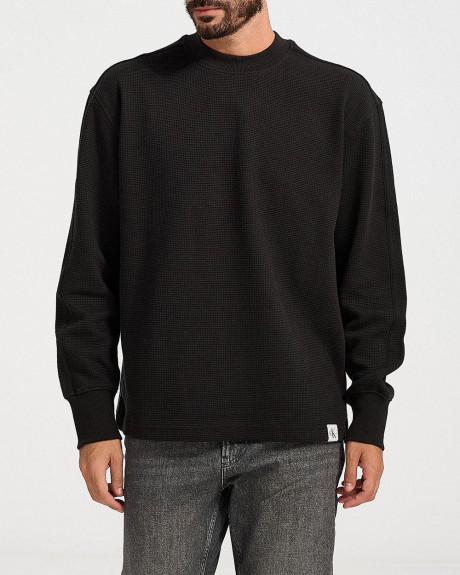 CALVIN KLEIN MEN'S SWEATSHIRT REGULAR FIT 100% COTTON - J30J324532