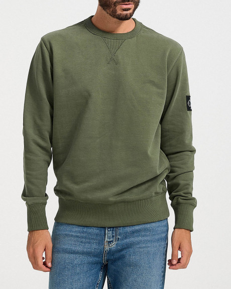CALVIN KLEIN MEN'S CREW NECK SWEATSHIRT - J30J323426