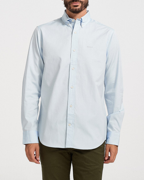 GANT ΑΝΔΡΙΚΟ ΠΟΥΚΑΜΙΣΟ ΚΑΝΟΝΙΚΗ ΓΡΑΜΜΗ 100% ΒΑΜΒΑΚΙ - 3000300