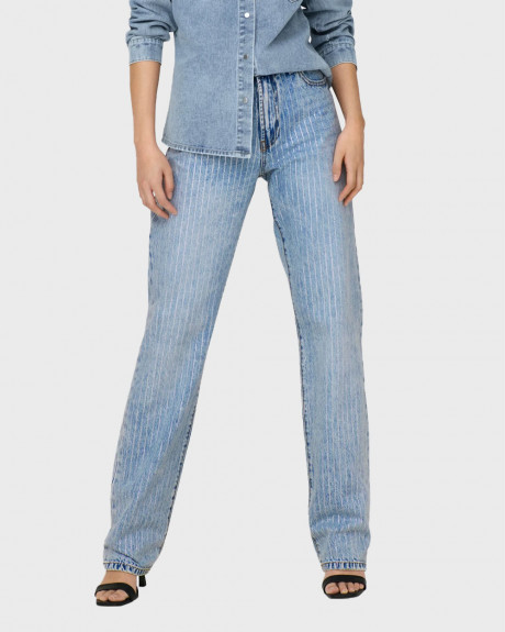 ONLY WOMEN'S JEANS STRAIGHT FIT - 15297087