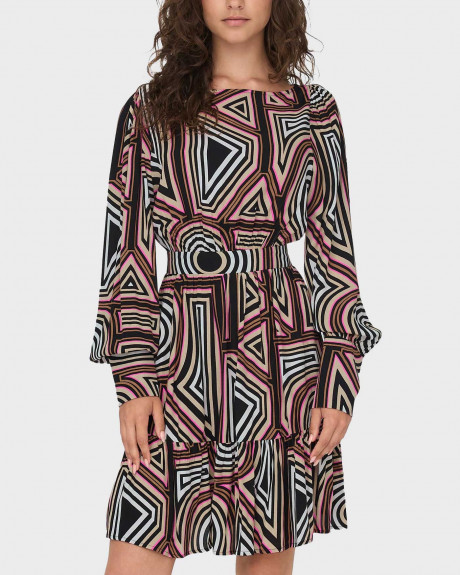 ONLY ΓΥΝΑΙΚΕΙΟ ΦΟΡΕΜΑ ΚΑΝΟΝΙΚΗ ΓΡΑΜΜΗ ΜΕ ΣΧΕΔΙΟ - 15301433