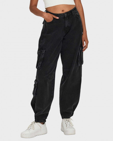 ONLY ΓΥΝΑΙΚΕΙΟ ΧΑΜΗΛΟΚΑΒΑΛΟ ΠΑΝΤΕΛΟΝΙ ΧΑΛΑΡΗ ΓΡΑΜΜΗ 100% ΒΑΜΒΑΚΙ - 15301726