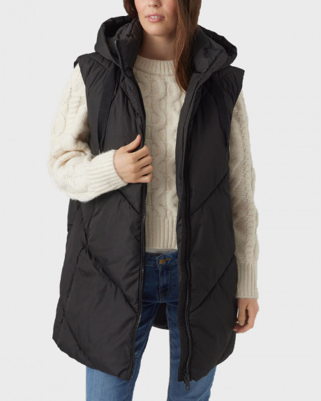 VERO MODA ΓΥΝΑΙΚΕΙΟ PUFFER ΓΙΛΕΚΟ ΜΕ ΚΟΥΚΟΥΛΑ - 10296629